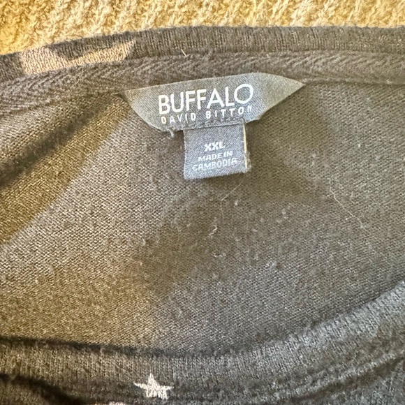 Buffalo David Bitton Black Star Long Sleeve Top - Picture 3 of 3